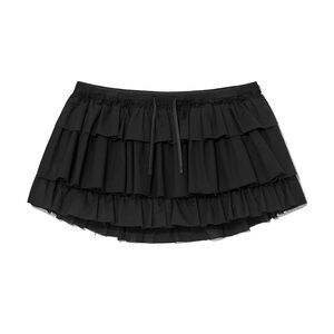 GLOWNY girlfriend ruffle mini skirt